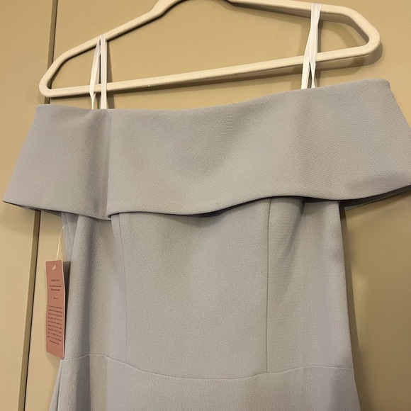 NWT BHLDN Delice off- Shoulder Crepe Dress - Picture 2 of 6